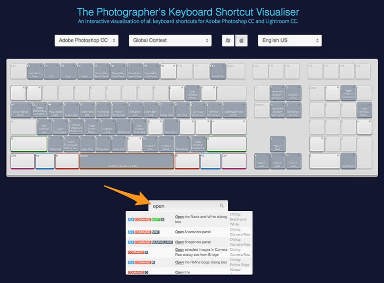 Photoshop Shortcuts For Mac